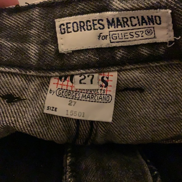 George’s Marciano for Guess acid wash denim skirt - Picture 3 of 3